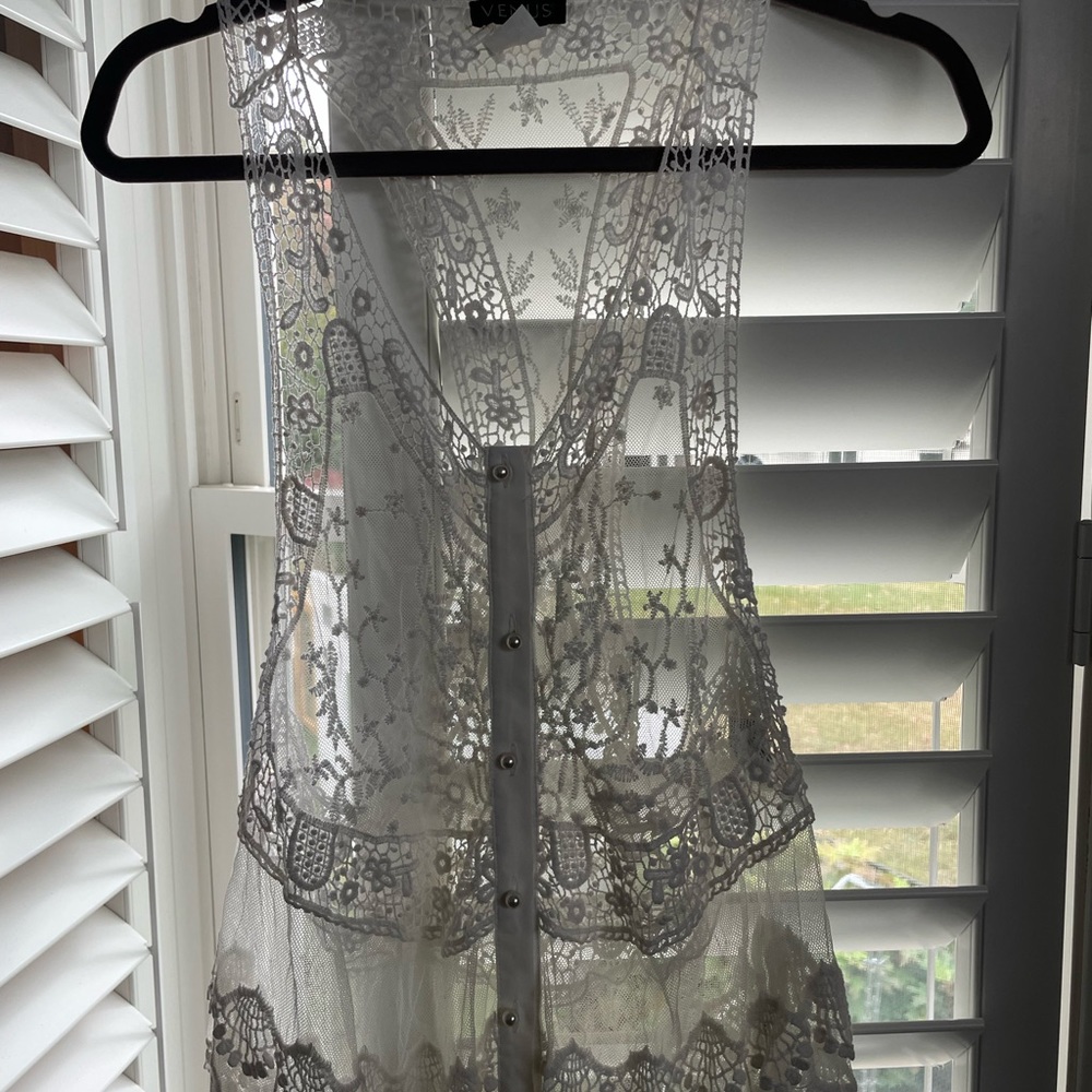 Women’s lace vest